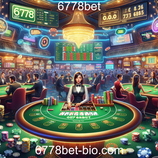Experiência Imersiva: Jogos de Live Dealer no 6778bet